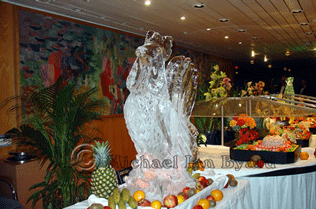 Ice Carver's Art-Cockerel